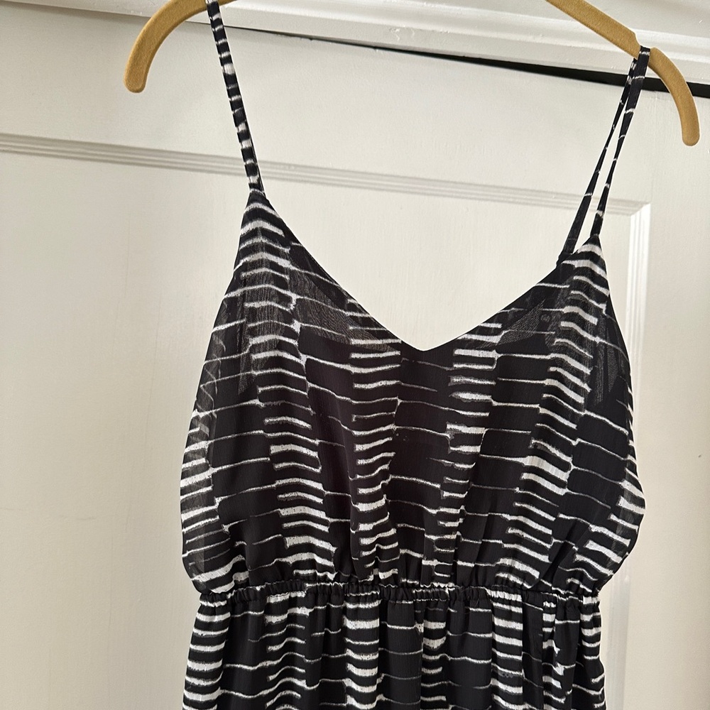 Black and Gray Maxi
